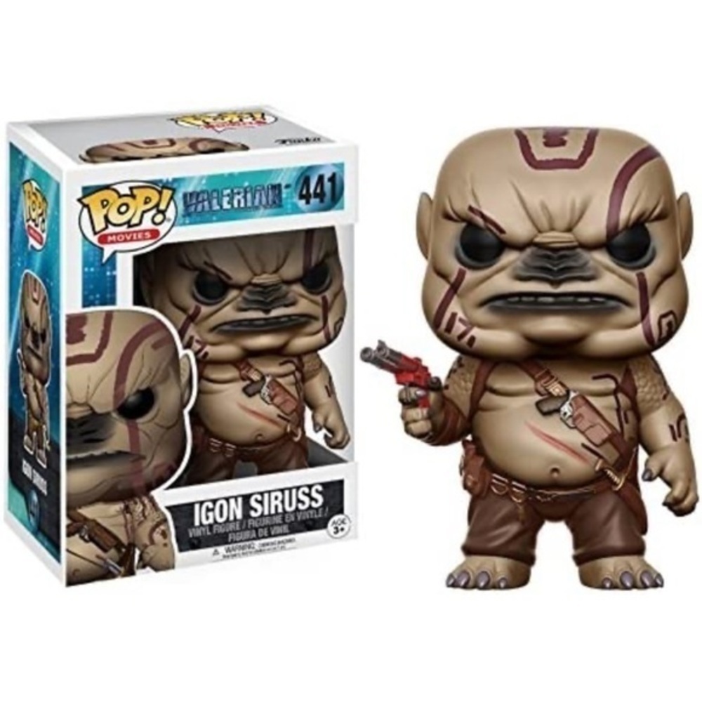 NWT Funko Pop! Igon Siruss Valerian Vinyl Figure